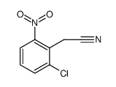 Benzeneacetonitrile, 2-chloro-6-nitro Structure