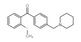 4'-PIPERIDINOMETHYL-2-THIOMETHYLBENZOPHENONE图片