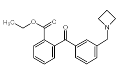 3'-AZETIDINOMETHYL-2-CARBOETHOXYBENZOPHENONE picture