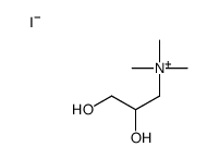 2,3-dihydroxypropyl(trimethyl)azanium,iodide结构式