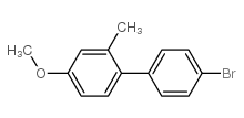 4-bromo-4'-methoxy-2'-methylbiphenyl结构式