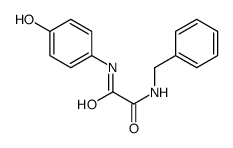 N-benzyl-N'-(4-hydroxyphenyl)oxamide结构式