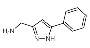 3-(Aminomethyl)-5-phenylpyrazole Structure