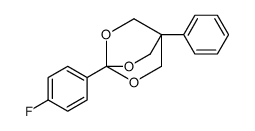 4-(4-fluorophenyl)-1-phenyl-3,5,8-trioxabicyclo[2.2.2]octane Structure