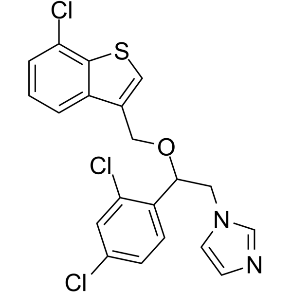 sertaconazole Structure