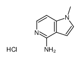 4-amino-1-methyl-1H-pyrrolo<3,2-c>pyridine hydrochloride Structure