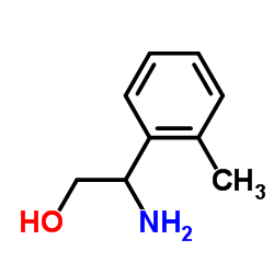 2-Amino-2-(2-Methylphenyl)ethan-1-ol结构式