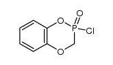 2-chloro-2,3-dihydro-1,4,2-benzodioxaphosphorin 2-oxide结构式