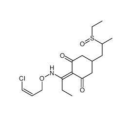 Clethodim Sulfoxide structure