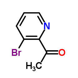 1-(3-溴吡啶-2-基)乙酮结构式