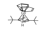 (η5-indenyl)(η4-2,4-di-tert-butyl-1,3-diphosphacyclobutadiene)cobalt Structure