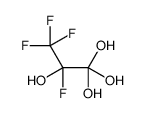 2,3,3,3-tetrafluoropropane-1,1,1,2-tetrol结构式