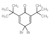 4,4-二溴-2,6-二叔丁基环己-2,5-二烯酮图片