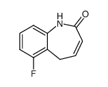 6-fluoro-1,5-dihydro-2H-benzo[b]azepin-2-one Structure