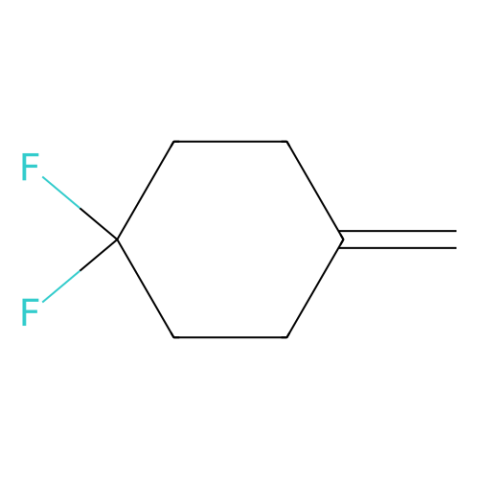 1,1-Difluoro-4-methylenecyclohexane结构式