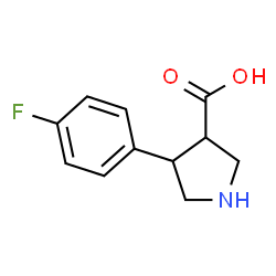 (3R,4S)-4-(4-Fluorophenyl)pyrrolidine-3-carboxylic acid picture