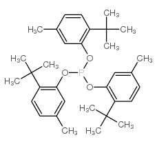 tris(6-tert-butyl-m-tolyl) phosphite Structure