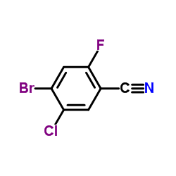 4-Bromo-5-chloro-2-fluorobenzonitrile picture