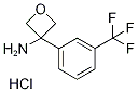 3-[3-(Trifluoromethyl)phenyl]oxetan-3-amine hydrochloride结构式