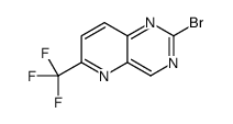 2-bromo-6-(trifluoromethyl)pyrido[3,2-d]pyrimidine Structure