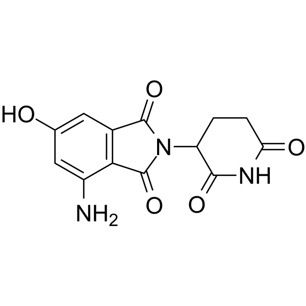 Pomalidomide-6-OH结构式