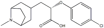 N-methyltropan-3-yl 2-(4-chlorophenoxy)propionate picture