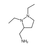 3-Pyrazolidinemethanamine,1,2-diethyl- structure