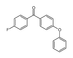 (4-fluorophenyl)-(4-phenoxyphenyl)methanone结构式