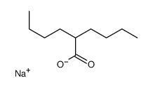 sodium,2-butylhexanoate结构式