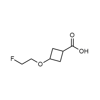 3-(2-Fluoroethoxy)cyclobutane-1-carboxylic acid picture