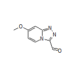 7-甲氧基-[1,2,4]三唑并[4,3-a]吡啶-3-甲醛结构式