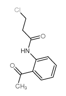 N-(2-acetylphenyl)-3-chloropropanamide picture