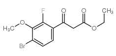 ethyl 3-(4-bromo-2-fluoro-3-methoxyphenyl)-3-oxopropanoate picture