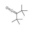 2-tert-butyl-3,3-dimethylbut-1-en-1-one结构式