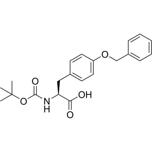 Boc-Tyr(Bzl)-OH Structure