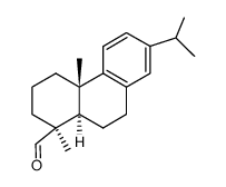 13-Isopropylpodocarpa-8,11,13-trien-19-al结构式