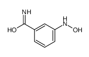 Benzamide, 3-(hydroxyamino)- (9CI) structure