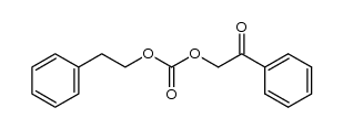 phenacyl (2-phenylethyl) carbonate Structure