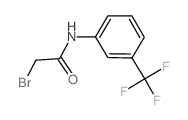 2-Bromo-N-[3-(trifluoromethyl)phenyl]acetamide structure