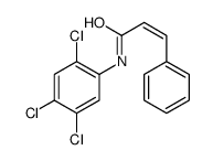 (E)-3-phenyl-N-(2,4,5-trichlorophenyl)prop-2-enamide Structure