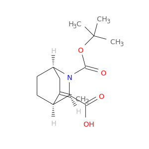 (1R,3R,4S)-2-tert-butoxycarbonyl-5-methylene-2-azabicyclo[2.2.2]octane-3-carboxylic acid图片