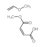 methoxyethene,(Z)-4-methoxy-4-oxobut-2-enoic acid结构式