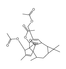 Ingenol triacetate结构式