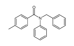 N-Benzyl-N-phenyl-4-Methylbenzamide Structure