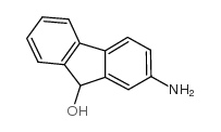 9H-Fluoren-9-ol,2-amino- Structure