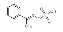 (C-methyl-N-sulfooxy-carbonimidoyl)benzene picture