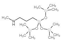 N-methyl-3-tris(trimethylsilyloxy)silylpropan-1-amine structure