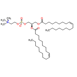 1,2-DIOLEOYL-SN-GLYCERO-3-PHOSPHOCHOLINE Structure