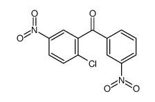 (2-chloro-5-nitrophenyl)-(3-nitrophenyl)methanone Structure