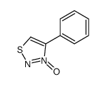 3-oxido-4-phenylthiadiazol-3-ium结构式